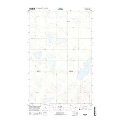 2014 Map of Nanson, 2014 Print