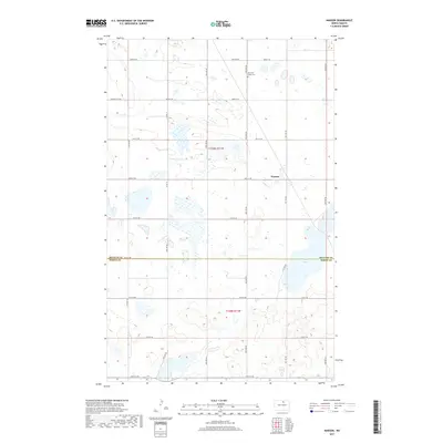 2017 Map of Nanson, 2017 Print