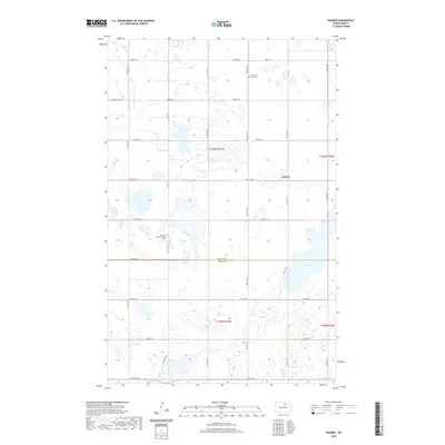 2020 Map of Nanson, 2020 Print