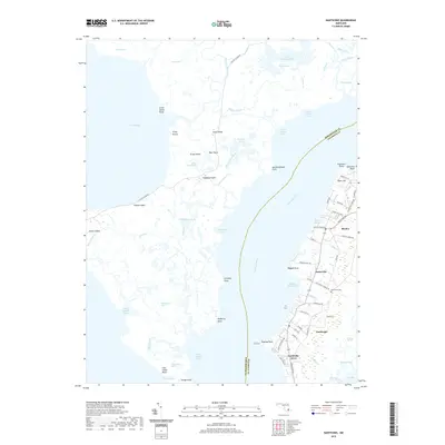 2019 Map of Nanticoke, 2019 Print