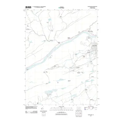 2010 Map of Nanticoke, 2010 Print