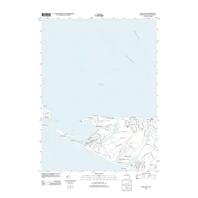 2012 Map of Nantucket, 2012 Print