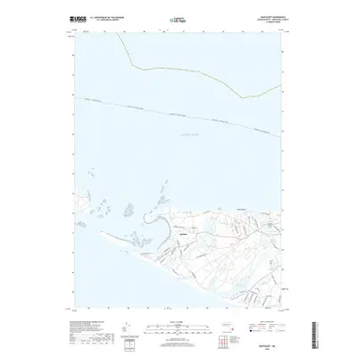 2018 Map of Nantucket, 2018 Print
