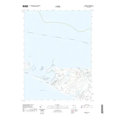 2021 Map of Nantucket, 2021 Print