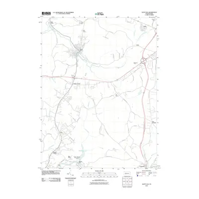 2010 Map of Nanty Glo, 2010 Print