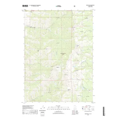 2020 Map of Naomi Peak, 2020 Print