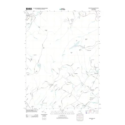 2013 Map of Napanoch, 2013 Print