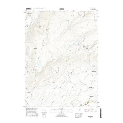 2016 Map of Napanoch, 2016 Print