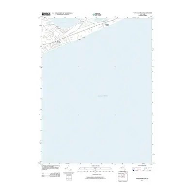 2010 Map of Napeague Beach, 2010 Print