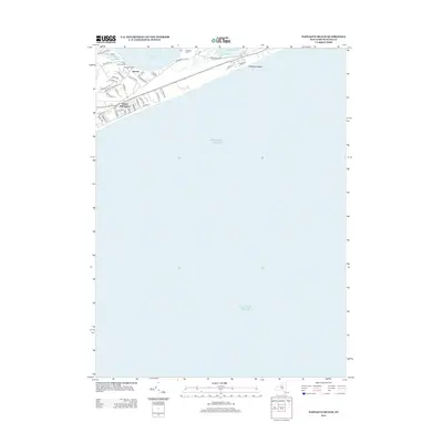 2013 Map of Napeague Beach, 2013 Print