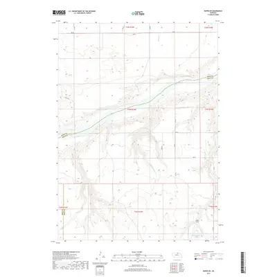 2017 Map of Naper SW, 2017 Print