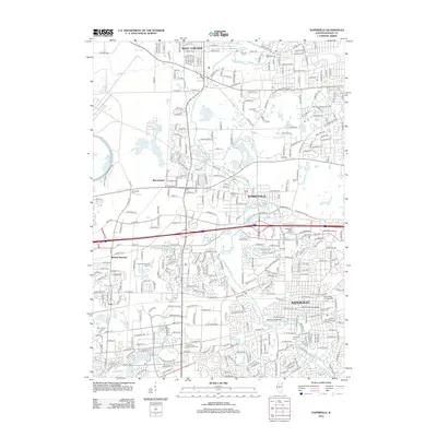 2012 Map of Naperville, 2012 Print