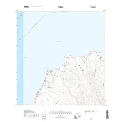 2017 Map of Napili, 2017 Print