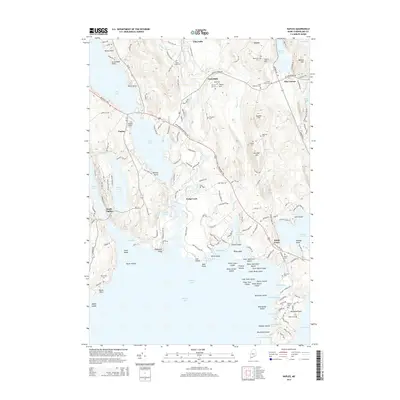 2014 Map of Naples, 2014 Print