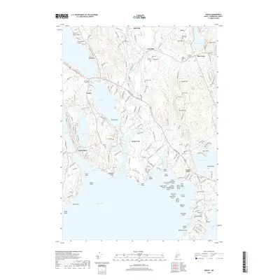 2018 Map of Naples, 2018 Print