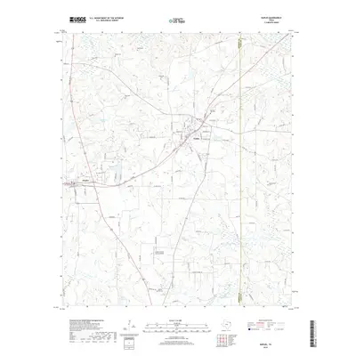 2019 Map of Naples, 2019 Print