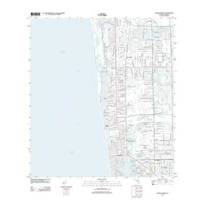 2012 Map of Naples North, 2012 Print