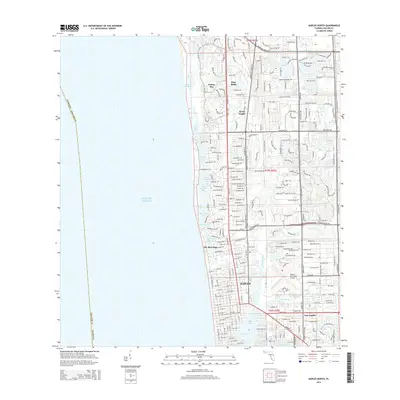 2015 Map of Naples North, 2015 Print