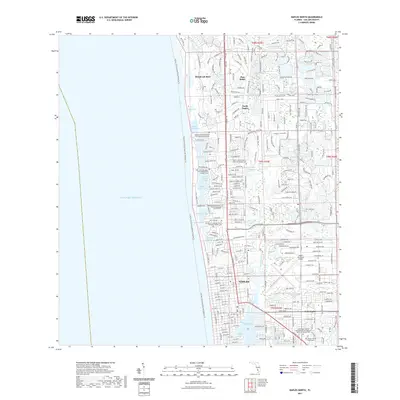 2021 Map of Naples North, 2021 Print