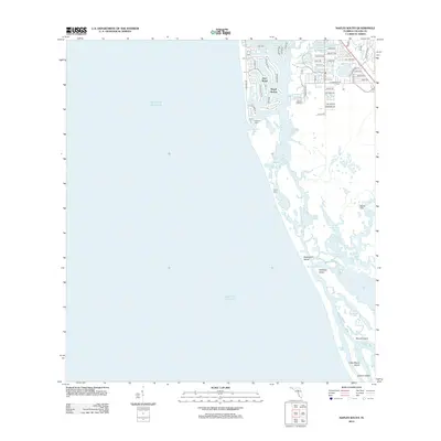 2012 Map of Naples South, 2012 Print