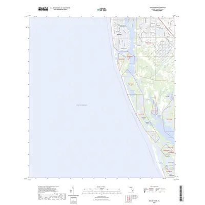 2024 Map of Naples South, 2024 Print