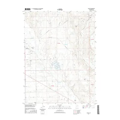 2017 Map of Naples, 2017 Print