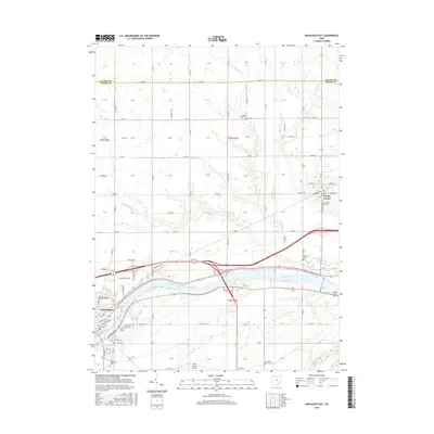 2016 Map of Napoleon East, 2016 Print