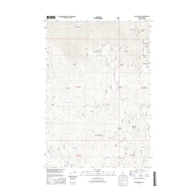 2013 Map of Napoleon Hill, 2013 Print