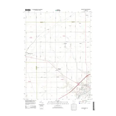 2013 Map of Napoleon West, 2013 Print