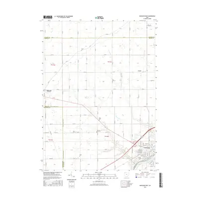 2016 Map of Napoleon West, 2016 Print