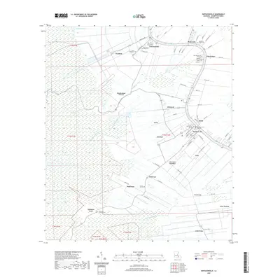 2020 Map of Napoleonville, 2020 Print