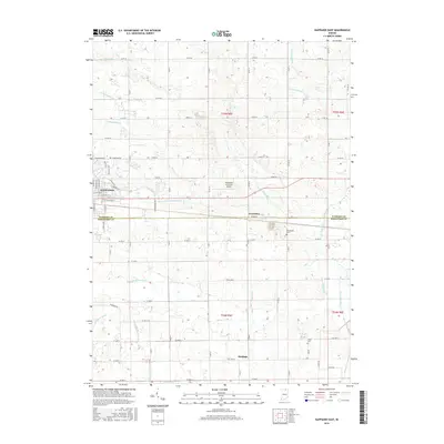 2016 Map of Nappanee East, 2016 Print
