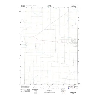 2010 Map of Nappanee West, 2010 Print