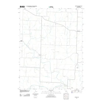 2012 Map of Napton, 2012 Print