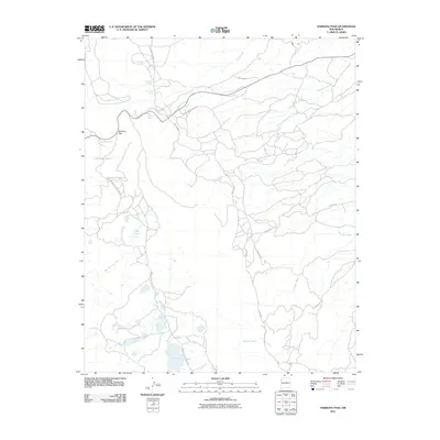 2011 Map of Narbona Pass, 2011 Print