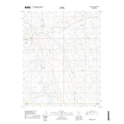 2020 Map of Narbona Pass, 2020 Print