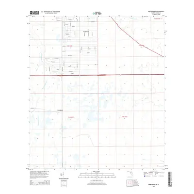 2015 Map of Narcoossee NE, 2015 Print