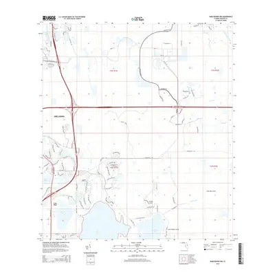 2015 Map of Narcoossee NW, 2015 Print