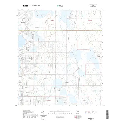 2021 Map of Narcoossee, 2021 Print