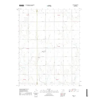 2018 Map of Nardin, 2018 Print