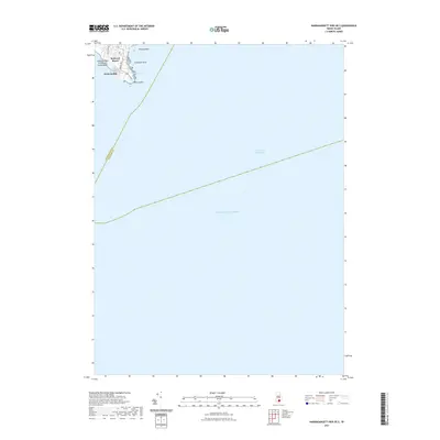 2021 Map of Narragansett Pier OE S, 2021 Print
