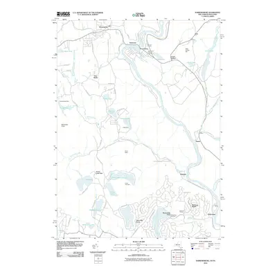 2010 Map of Narrowsburg, 2010 Print