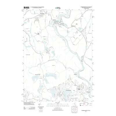2013 Map of Narrowsburg, 2013 Print