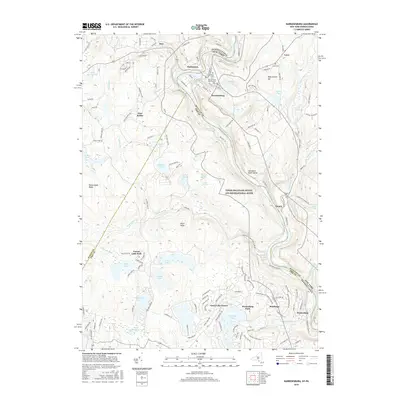 2016 Map of Narrowsburg, 2016 Print