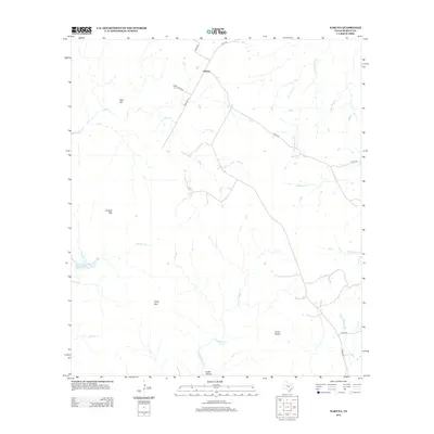 2012 Map of Naruna, 2012 Print