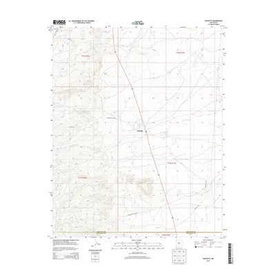 2013 Map of Naschitti, 2013 Print