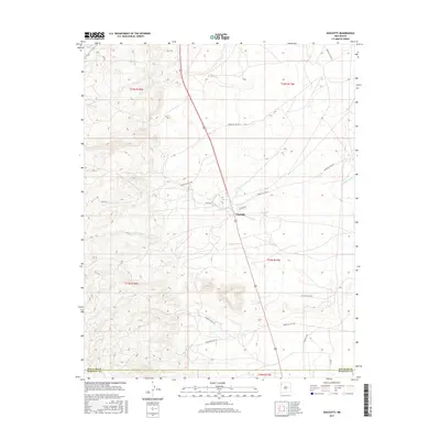 2017 Map of Naschitti, 2017 Print