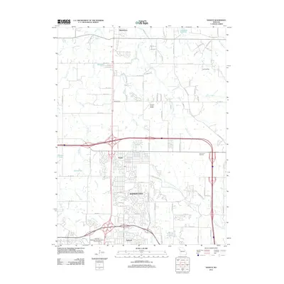 2012 Map of Nashua, 2012 Print