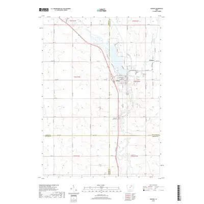 2018 Map of Nashua, 2018 Print