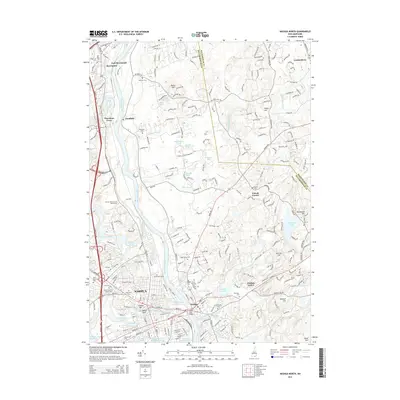 2015 Map of Nashua North, 2015 Print